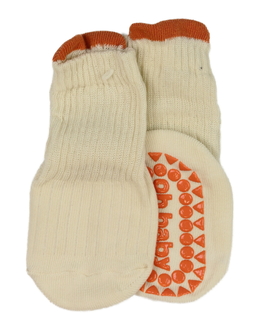 Nové hnědo-červené ponožky