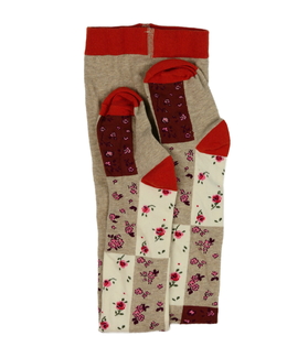 Nové punčocháče s květinami 