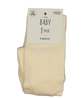 Nové krémové punčocháče George