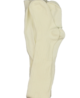 Nové krémové vzorované punčocháče 