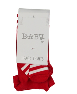 Nové červeno-bílé punčocháče 