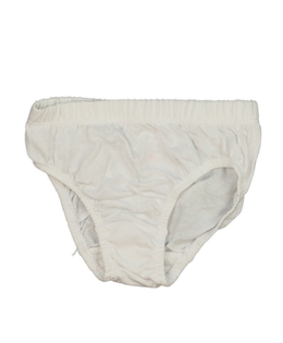 Nové bílé slipy George