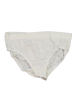 Nové bílé slipy George