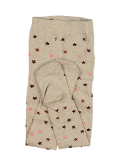 Nové hnědé punčocháče s hvězdami Next