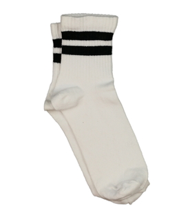 Nové bílo-černé ponožky EUR 37-40