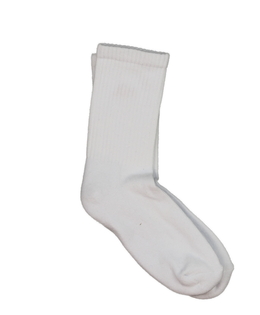 Nové bílé ponožky s nápisem EUR 37-40