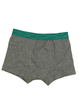 Nové šedé trenky se zeleným okrajem Tu