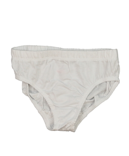 Nové bílé slipy George