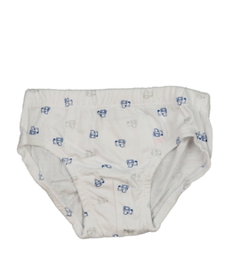 Nové bílé slipy s bagry Zara