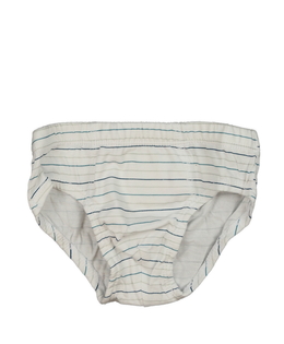 Nové bílé pruhované slipy Zara