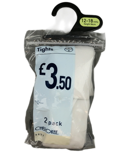 Nové bílé punčocháče 2 ks Cherokee