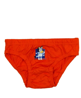 Nové oranžové slipy Bluey