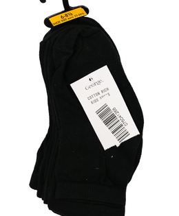 Nové černé ponožky 7 párů EUR 23-26,5 George