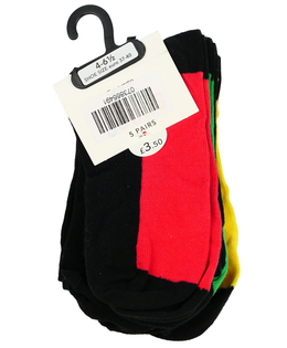 Nové černé ponožky 5 párů EUR 37-40 George