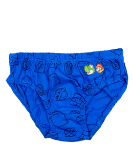 Nové modré slipy Super Mario Primark 