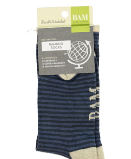 Nové modré bambusové ponožky EUR 37-40