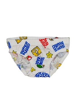 Nové bílé slipy Super Mario Primark 
