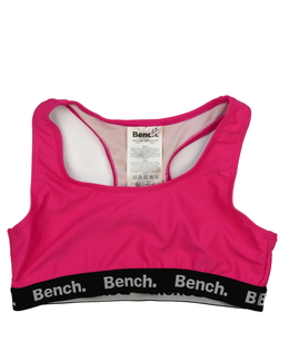 Růžová sportovní podprsenka Bench