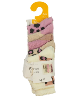 Nové ponožky 5 párů EUR 23-26 Primark 