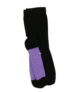 Nové černo-fialové ponožky EUR 37-40