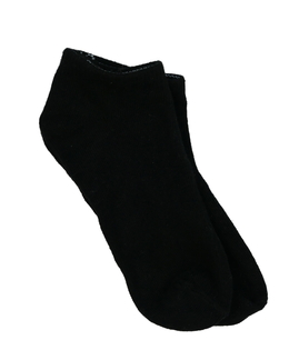 Nové černé kotníkové ponožky EUR 27-30