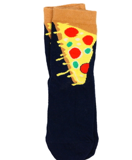 Nové tmavě modré ponožky s pizzou EUR 31-36