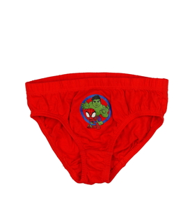 Nové červené slipy Hulk George