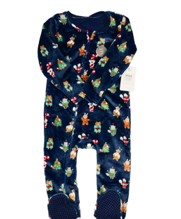 Nový teplý vánoční tmavě modrý overal Nutmeg