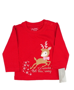 Nové červené vánoční triko Primark 