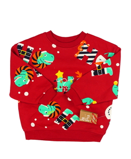 Nová červená vánoční mikina Primark