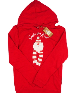 Nová červená vánoční mikina L.F.C.