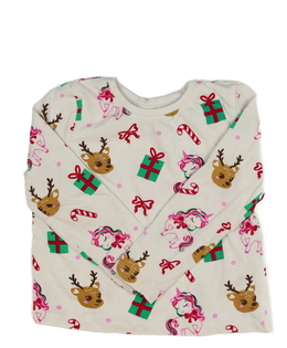 Bílé vánoční triko Primark 