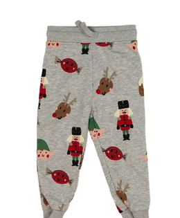 Šedé vánoční tepláky George