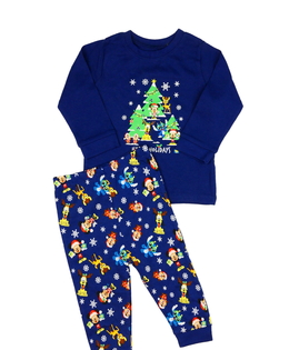 Modrý vánoční set Disney George