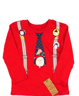 Nové červené vánoční triko George