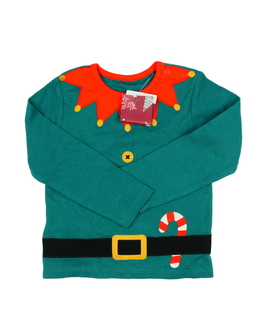 Nové zelené vánoční triko Tu 