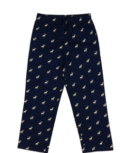 Modré vánoční pyžamové kalhoty se soby M&S