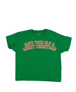 Zelené vánoční triko 