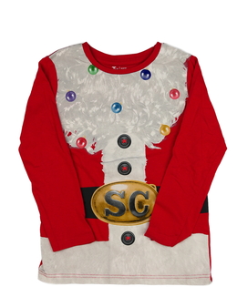 Červené vánoční triko Tu 