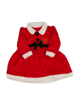 Červené vánoční šaty George