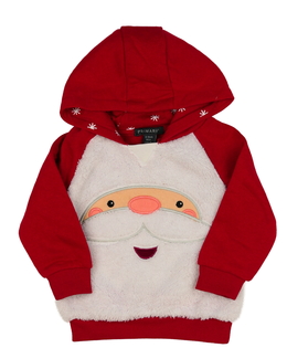 Červená vánoční mikina Primark 