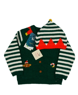 Nový vánoční svetr a čepice Tu 