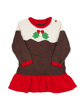 Svetrové vánoční šaty M&S