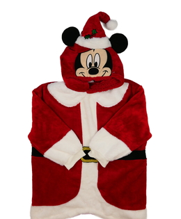 Červená vánoční oversize mikina Disney Primark