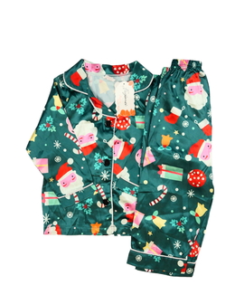 Nové zelené vánoční pyžamo 