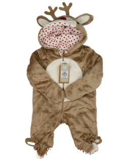 Nový hnědý vánoční overal Primark 