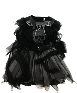 Černé rebelské karnevalové šaty vel. 176 George