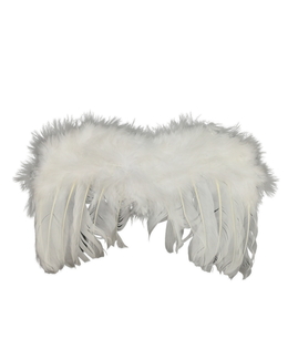 Karnevalová andělská křídla z peříček 