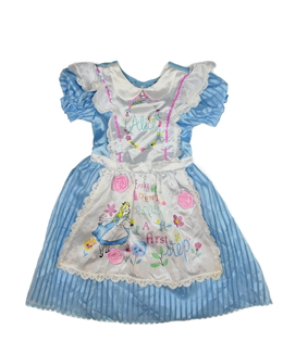 Modré karnevalové šaty Alenka v říši divů Tu 