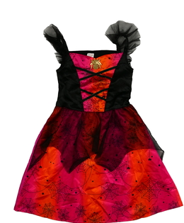 Krásné karnevalové šaty s pavoučky 